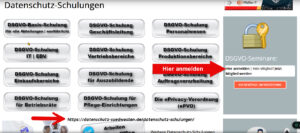 Übersicht über Dsgvo-schulungen Mit Themenbezogenen Buttons Wie It, Personalwesen, Einkauf Etc. | Rechtskonforme Schulungen | Datenschutz Südwesten | Datenschutz Südwesten